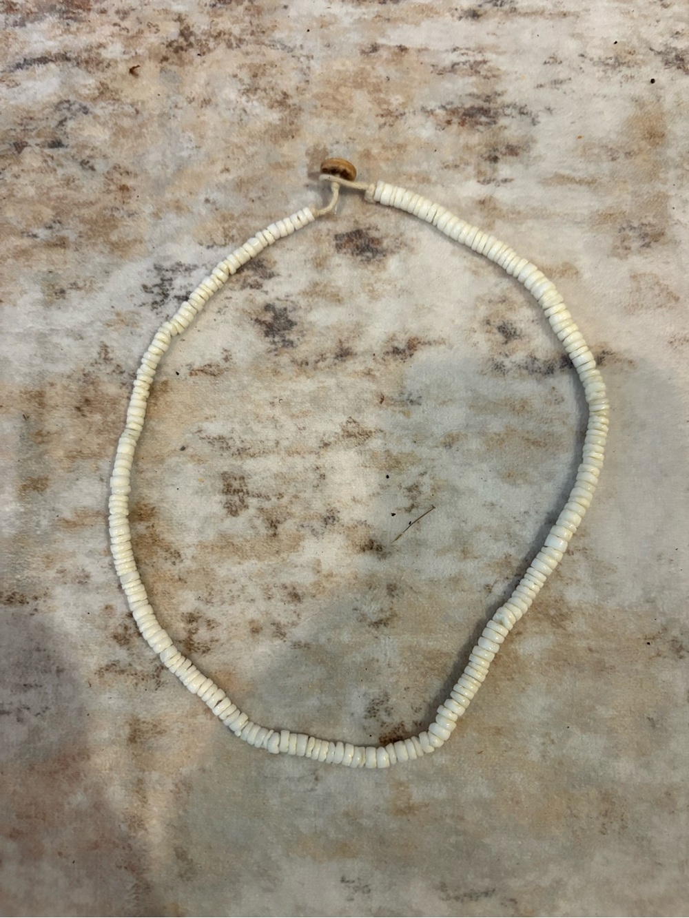 White Beaded shell Necklace - Minimal Women’s Jewelry